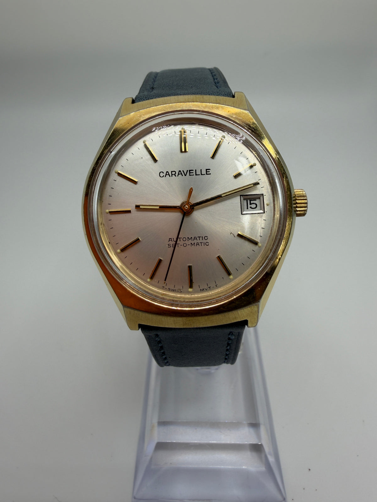 Caravelle Set-O-Matic Automatic Wristwatch