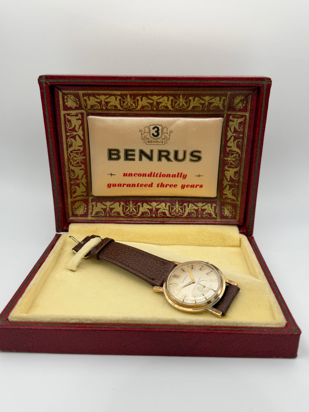 Benrus Vintage Manual Wind W/ Box