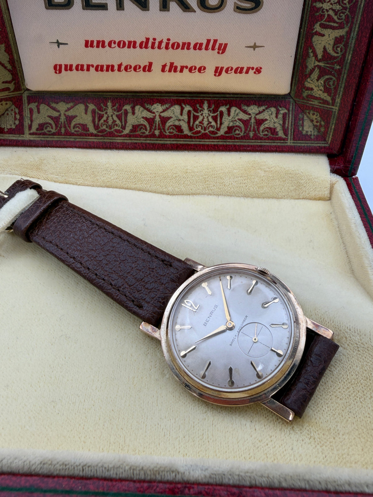 Benrus Vintage Manual Wind W/ Box